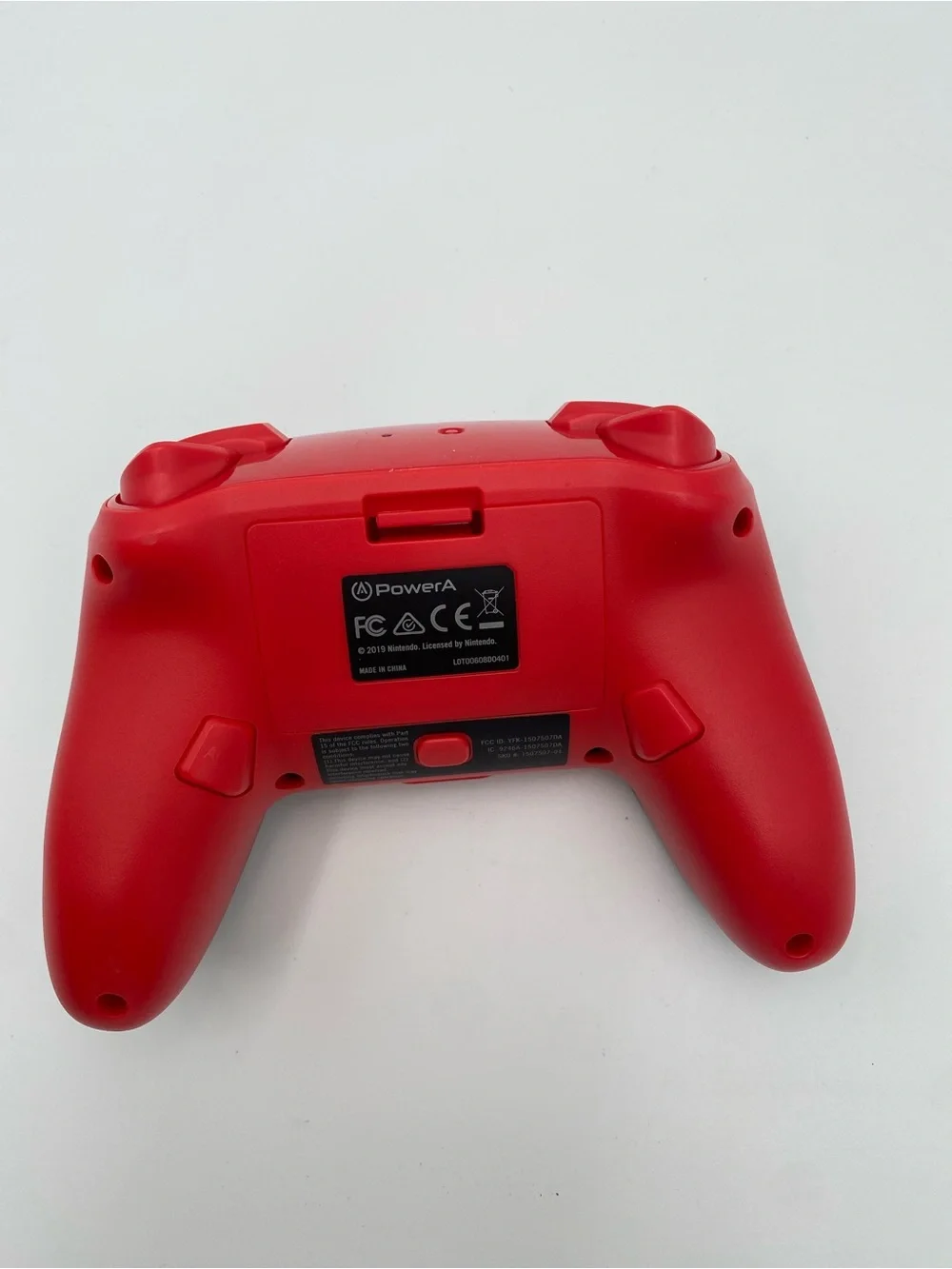 Nintendo Switch Controller in Black with Red Accents